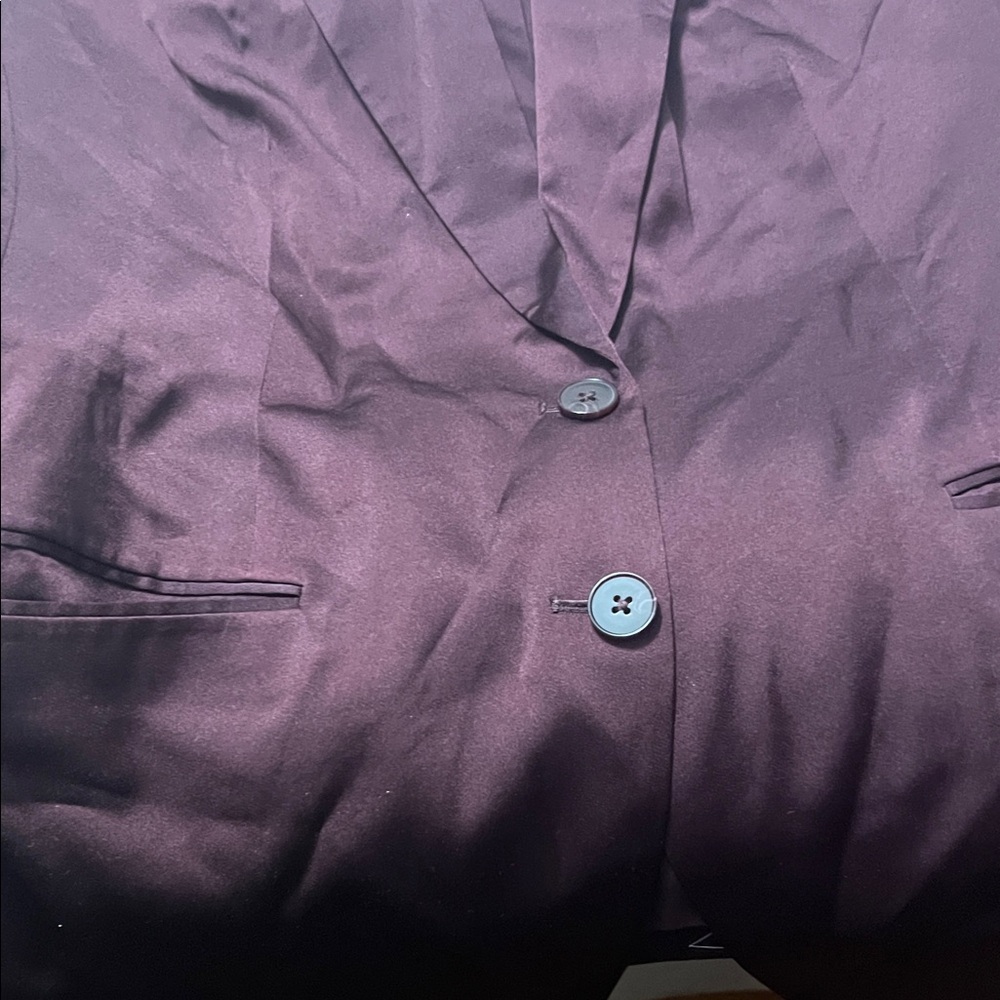 Express Deep Purple Blazer
